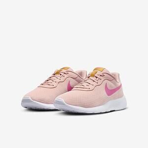 Nike Tanjun Big Kid's Size 6Y Shoes, Orange/Gold/White/Pink, DX9041-800